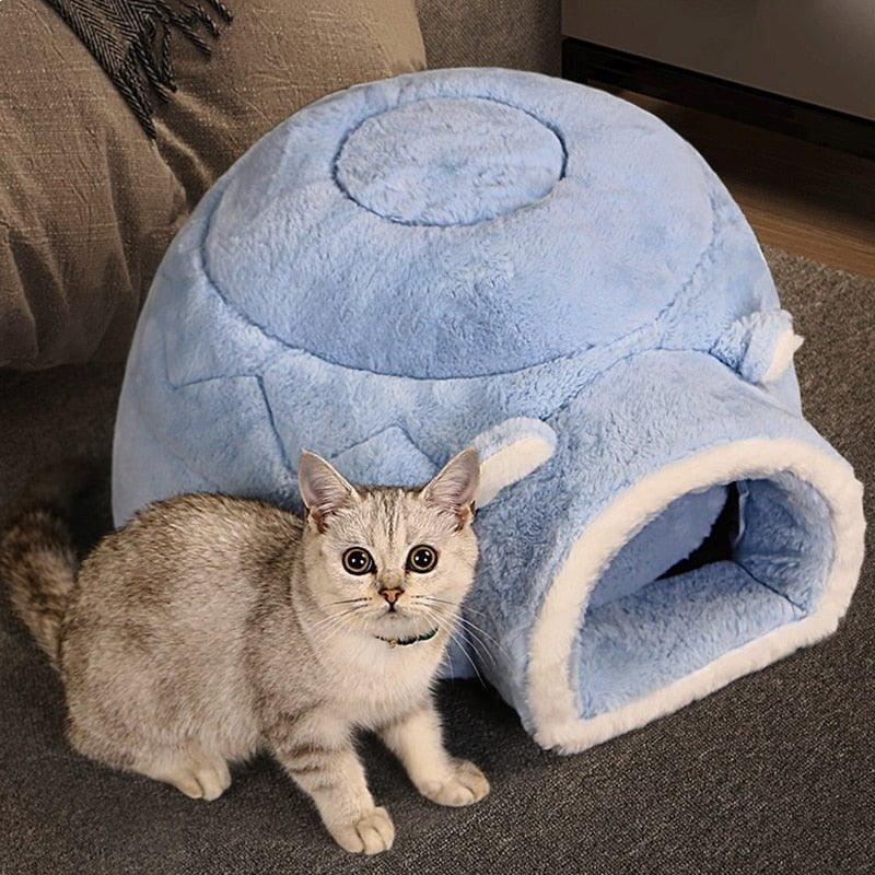 Coussin Grotte Pour Chat